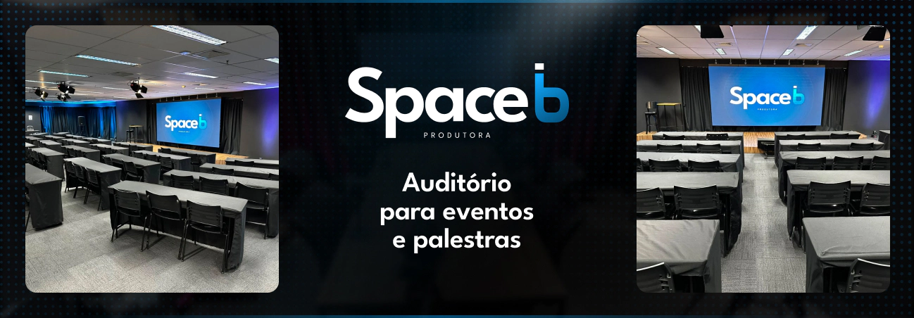 banner space b auditório
